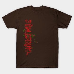 Christmas Typography T-Shirt